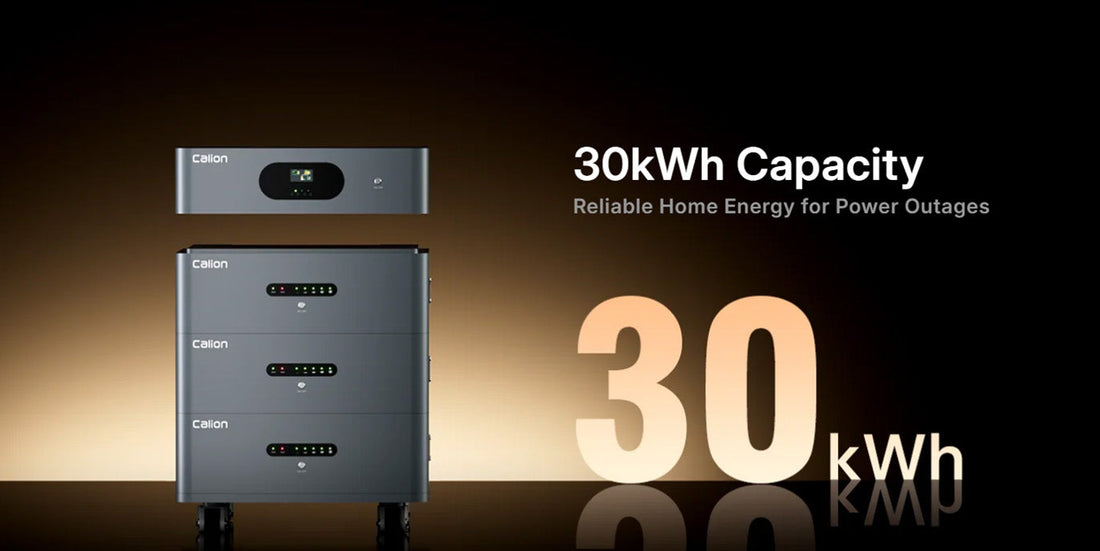 Calion Power’s Home Stacked Energy Storage Battery System: 10kWh/20kWh/30kWh – All-in-One Power for Modern Homes